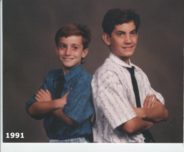 Justin & CJ  1991